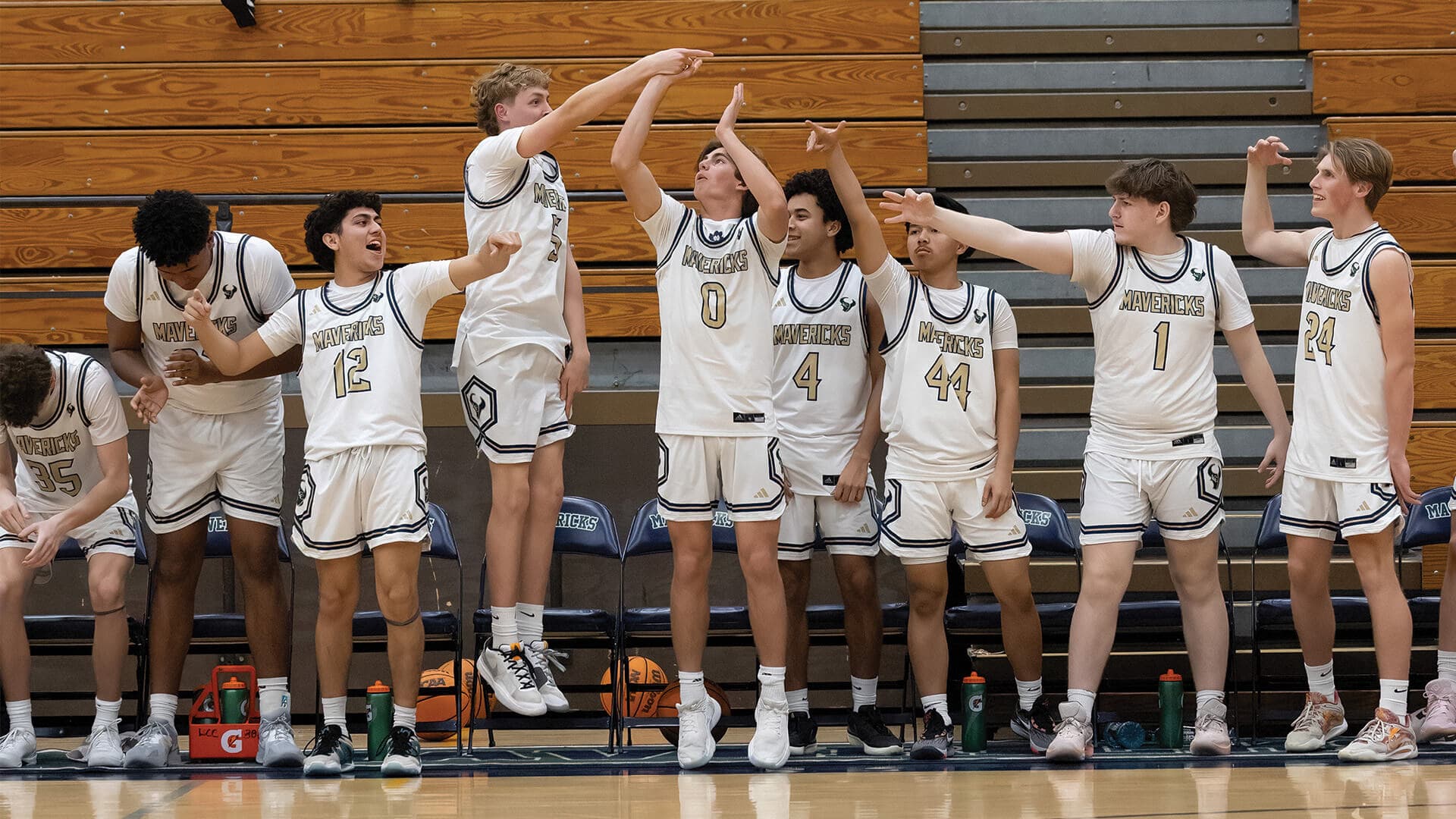 Team celebration